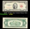 1953C $2 Red Seal United States Note Grades xf