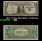1957A $1 Blue Seal Silver Certificate Grades vf++