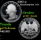 1987-s Proof Washington Quarter 25c Grades GEM++ Proof Deep Cameo