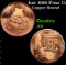 1oz .999 Fine Copper Bullion Round - Panda Style Grades Ungraded