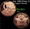 1oz .999 Fine Copper Bullion Round - Trump Style Grades Ungraded
