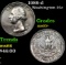 1989-d Washington Quarter 25c Grades GEM+ Unc