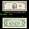 1963 $2 Red Seal United States Note Grades vf++
