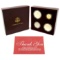 ***Major Highlight*** Rare 1995 Atlanta Olympics 4 Coin UNC Gold & Silver Set with Original Box & CO