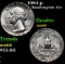 1984-p Washington Quarter 25c Grades GEM+ Unc