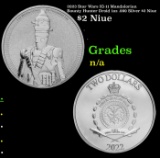 2023 Star Wars IG-11 Mandalorian Bounty Hunter Droid 1oz .999 Silver $2 Niue Grades Ungraded