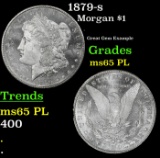 1879-s Morgan Dollar $1 Grades GEM Unc PL