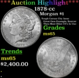 ***Major Highlight*** 1878-cc Morgan Dollar $1 ms65 SEGS (fc)