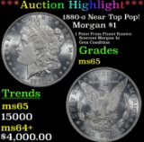 ***Major Highlight*** 1880-o Morgan Dollar Near Top Pop! $1 ms65 SEGS (fc)