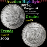 ***Major Highlight*** 1892-p Morgan Dollar $1 ms65 SEGS (fc)