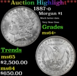 ***Major Highlight*** 1887-o Morgan Dollar $1 ms64+ SEGS (fc)