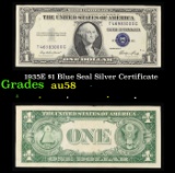 1935E $1 Blue Seal Silver Certificate Grades Choice AU/BU Slider