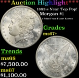 ***Major Highlight*** 1882-s Morgan Dollar Near Top Pop! $1 Grades Gem++ Unc SEGS (fc)