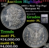 ***Major Highlight*** 1902-o Morgan Dollar Near Top Pop! $1 ms66+ PL SEGS (fc)