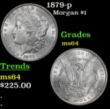 1879-p Morgan Dollar $1 Grades Choice Unc