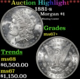 ***Major Highlight*** 1881-s Morgan Dollar $1 ms67+ SEGS (fc)