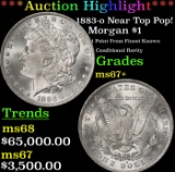 ***Major Highlight*** 1883-o Morgan Dollar Near Top Pop! $1 ms67+ SEGS (fc)