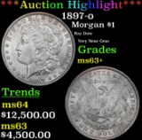 ***Major Highlight*** 1897-o Morgan Dollar $1 Select+ Unc (fc)