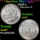 ***Major Highlight*** 1898-o Morgan Dollar $1 ms67 SEGS (fc)