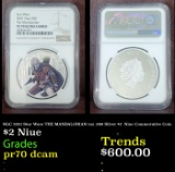 NGC 2021 Star Wars THE MANDALORIAN 1oz .999 Silver $2  Niue Commerative Coin Proof pr70 dcam NGC