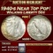 *Highlight* 1940-s Walking Liberty Half Dollar Near Top Pop! 50c ms66+ SEGS (fc)