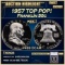 *Highlight* 1957 Proof Franklin Half Dollar TOP POP! 50c pr69 DCAM SEGS (fc)