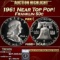 *Highlight* 1961 Proof Franklin Half Dollar Near Top Pop! 50c pr68+ DCAM SEGS (fc)