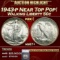 *Highlight* 1943-p Walking Liberty Half Dollar Near Top Pop! 50c ms67+ SEGS (fc)