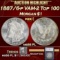 *Highlight* 1887/6-p Morgan Dollar VAM-2 Top 100 $1 ms66 PL SEGS (fc)