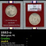 1883-o Morgan Dollar $1 ms65 Paramount