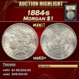 *Highlight* 1884-s Morgan Dollar $1 Select+ Unc USCG (fc)