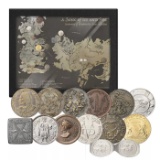 Game of Thrones A Song of Ice and Fire Complete 13 Coin Collection Set