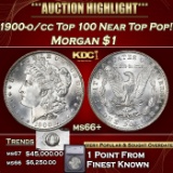 *Highlight* 1900-o/cc Top 100 Morgan Dollar Near Top Pop! $1 ms66+ SEGS (fc)