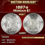 *Highlight* 1897-s Morgan Dollar $1 ms66+ SEGS (fc)