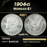 1904-o Morgan Dollar $1 Grades GEM Unc PL