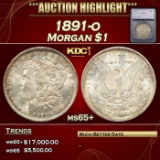*Highlight* 1891-o Morgan Dollar $1 ms65+ SEGS (fc)
