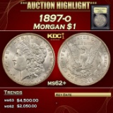 *Highlight* 1897-o Morgan Dollar $1 Select Unc USCG (fc)