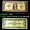 1923 $1 large size Blue Seal Silver Certificate Grades vf+ Signatures Speelman/white