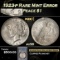 PCGS 1923-p Peace Dollar Rare Mint Error $1 au58 PCGS