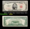 1953A $5 Red Seal United States Note Grades vf++