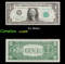 5x Consecutive 1963 $1 Green Seal Federal Reserve Notes Grades Gem CU
