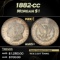 1882-cc Morgan Dollar $1 Grades GEM+ Unc