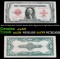 1923 $1 Red Seal United States Note Grades Select AU Signatures Speelman/White