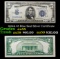 1934A $5 Blue Seal Silver Certificate Grades Choice AU