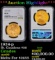 *Highlight* NGC 1924-p Gold St. Gaudens Double Eagle $20 ms66 NGC (fc)