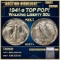 *Highlight* 1941-s Walking Liberty Half Dollar TOP POP! 50c ms67+ SEGS (fc)