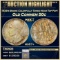 *Highlight* 1935-s Boone Old Commem Half Dollar Colorfully Toned Near Top Pop! 50c ms67+ SEGS (fc)