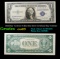 1935H Key To Series $1 Blue Seal Silver Certificate Key To Series Grades Select CU