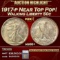 *Highlight* 1917-p Walking Liberty Half Dollar Near Top Pop! 50c ms66+ SEGS (fc)