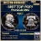 *Highlight* 1957 Proof Franklin Half Dollar TOP POP! 50c pr69 DCAM SEGS (fc)